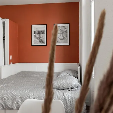 Studio Terracotta - Cosy & Climatise - Entre Gare & Cite Carcassonne
